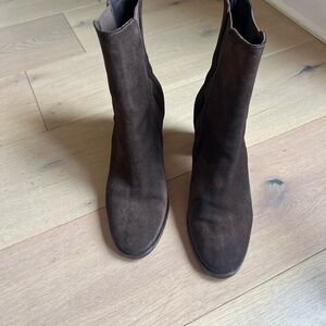 Cole Haan Dark Brown Heeled Boots